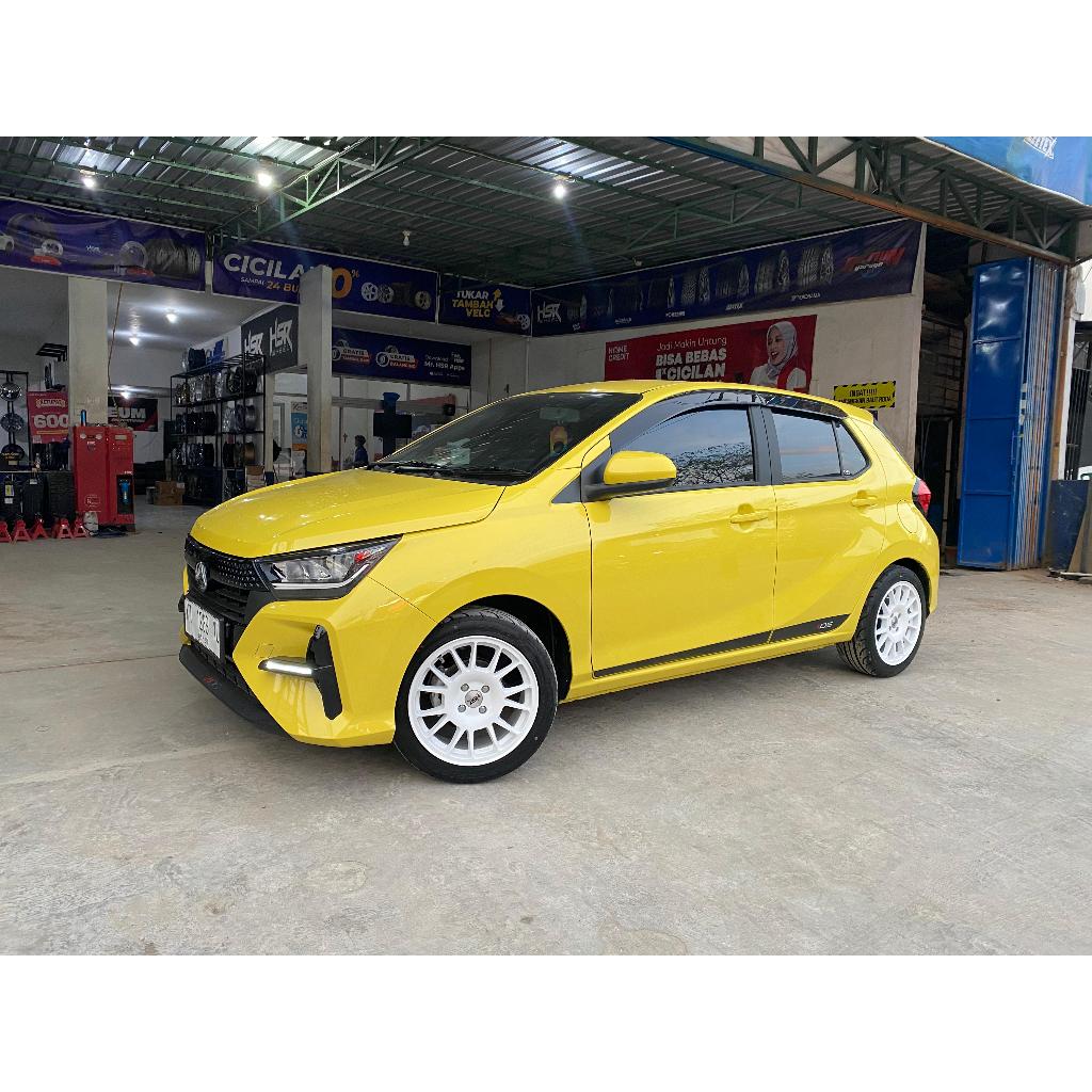 Mobil ayla modifikasi velg hsr fe02 ring 16