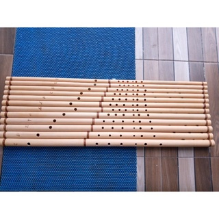 Suling Dangdut Suling Bambu 1 set panjang 80cm