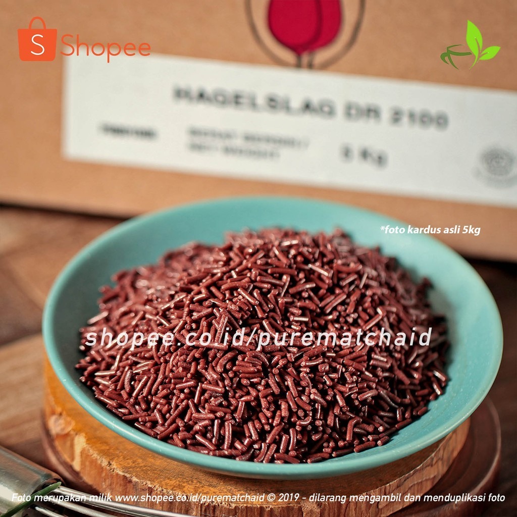 

Tulip Meises HAGELSLAG 100gr Cokelat Topping Meses Couverture Mesis Brown Premium