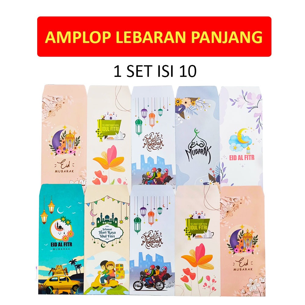 

1 Set 10 Pcs Amplop Idul Fitri Panjang Gambar Kartun Hijab 2023 Muat Uang Kertas Tanpa Dilipat Amplop Lebaran Haji Lucu Gambar Anak Soleh Angpao Angpau Ampao Ampau