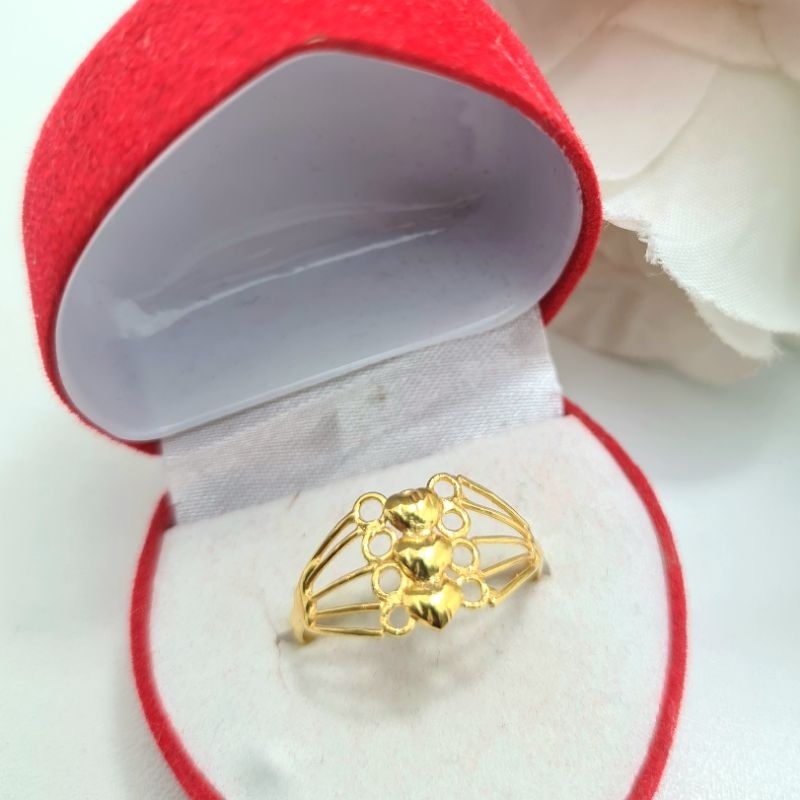 Cincin Krapyak Love Emas Muda
