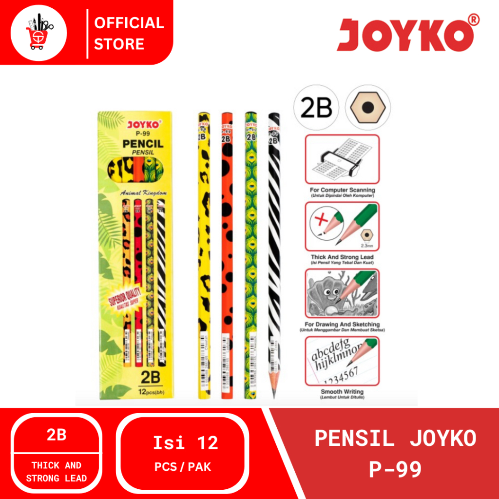 

Pencil | Pensil Joyko P-99 2B