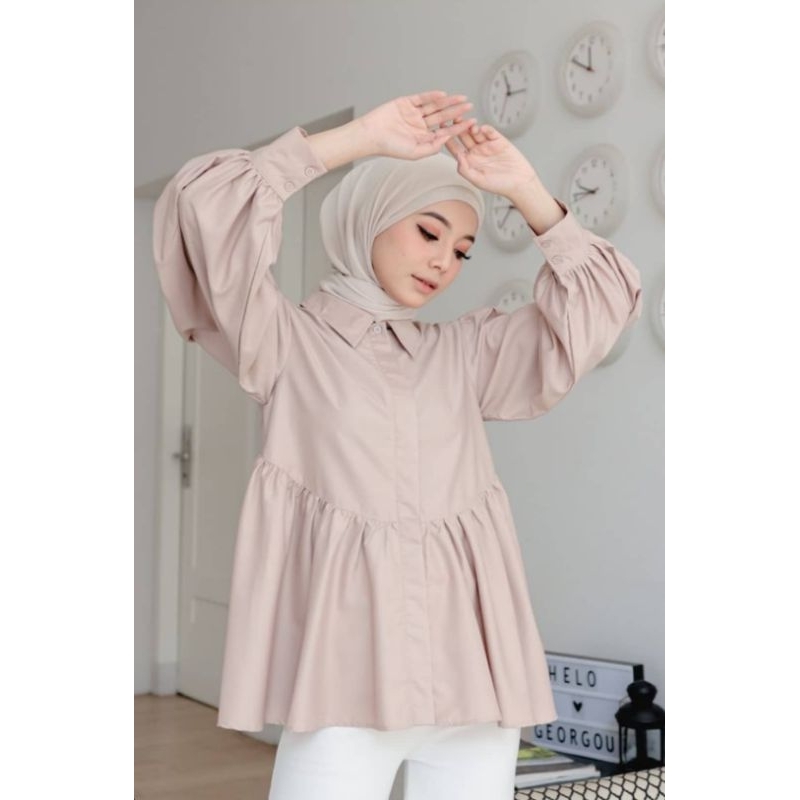 Preloved Jihan Blouse By Teras Baju Kita