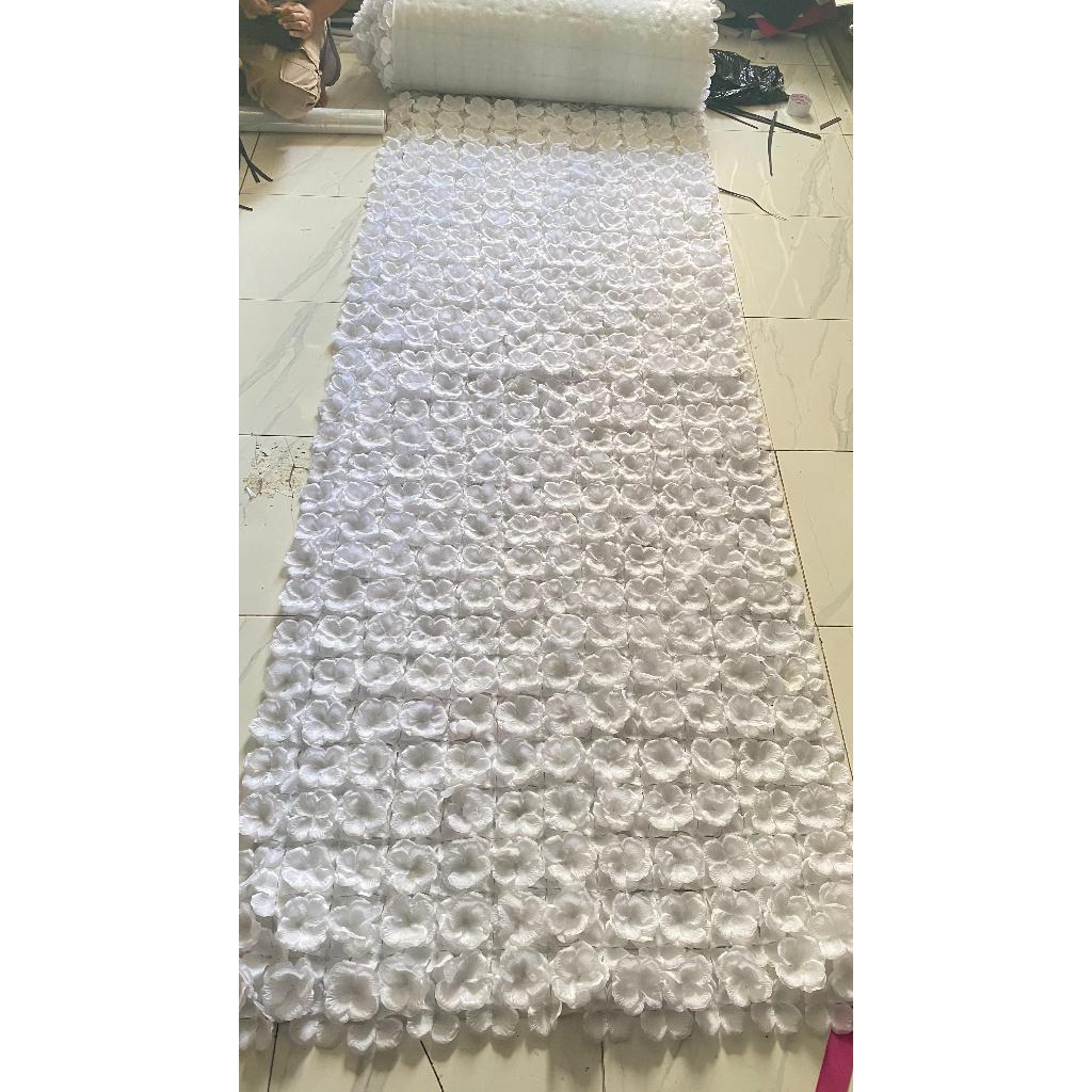 Karpet Rose petal Dekorasi