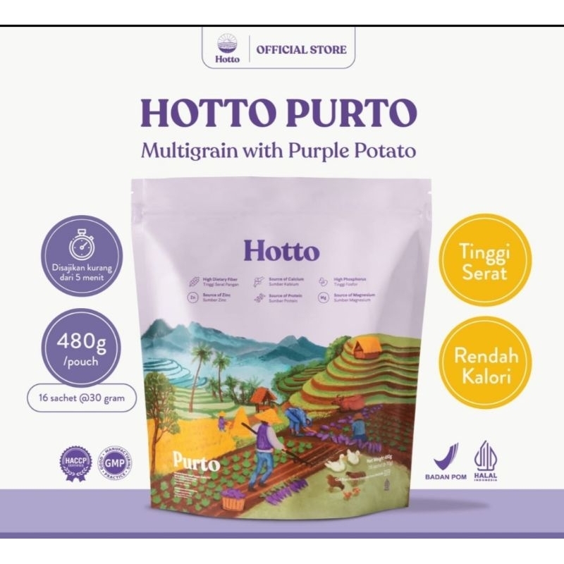 

Hotto Purto - 1 Pouch ( 16 Sachet)