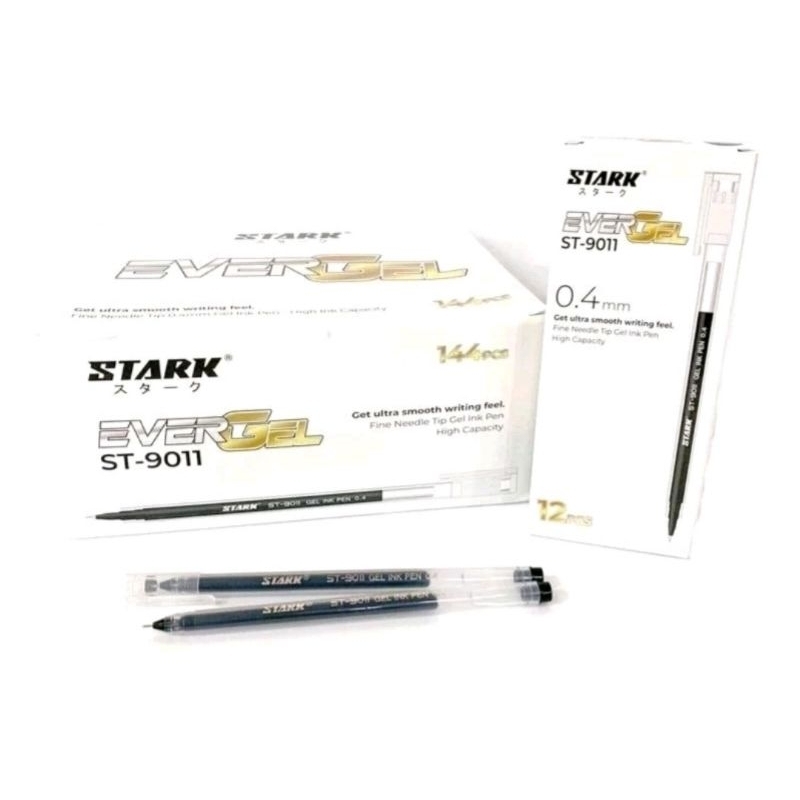 

Pulpen Stark Ever Gel ST-9011 Grosir 12 Pcs