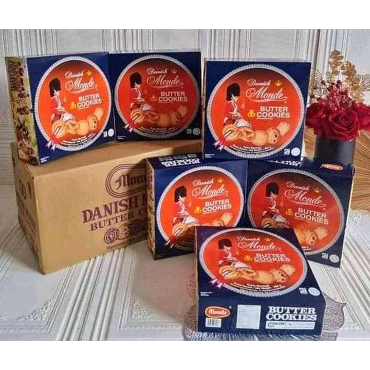 

READY STOK MONDE BUTTER COOKIES JAJAN KALENG PREMIUM MONDE 454 GR