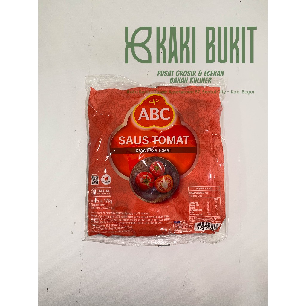 

ABC Saus Tomat SCT 21x22x8 gr