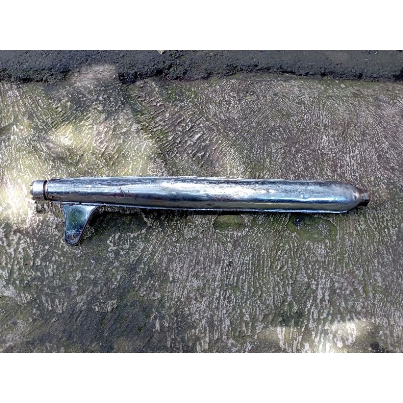 knalpot yamaha v75 v80 ori second