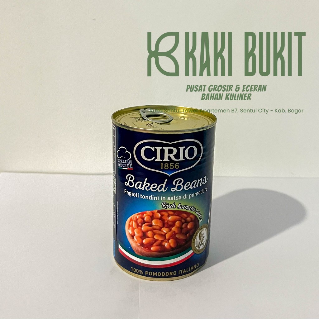 

Cirio Baked Bean Rich Tomato Sauce 420 gr