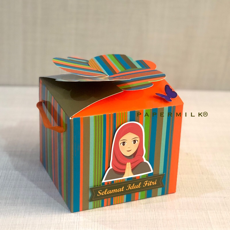 

Papermilk // BXH 15.13 St2 Edisi lebaran, Gift box, Kotak lipat, kotak Hadiah, Box Instan, Kotak kue kering, kotak hampers