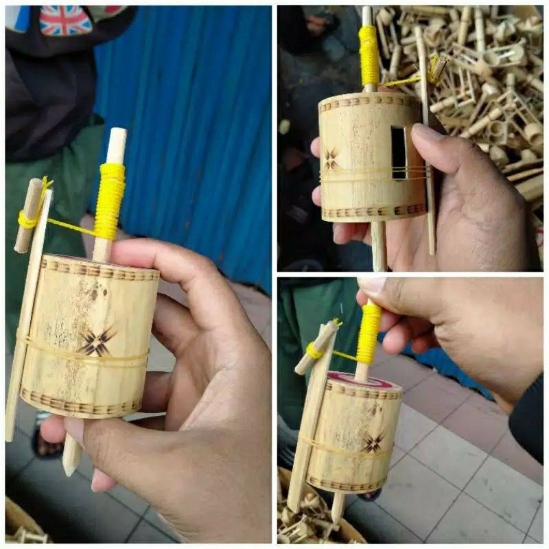 ✨READY✨ Gangsing Bambu Mainan Tradisional / Gasing Tradisional Mainan / Gasing Bambu