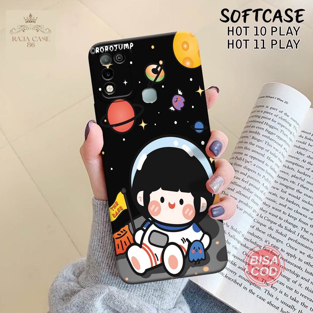 Case Infinix Hot 10 play / Hot 11 Play - Rajacase - casing handphone - Hot 10 play / Hot 11 Play - M