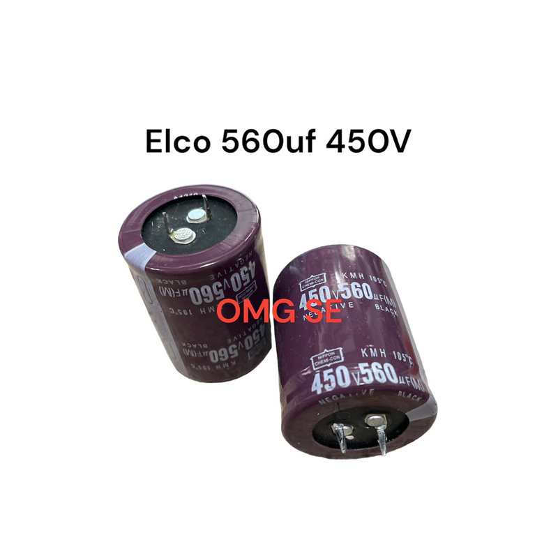 elco 560uf 450V model paku