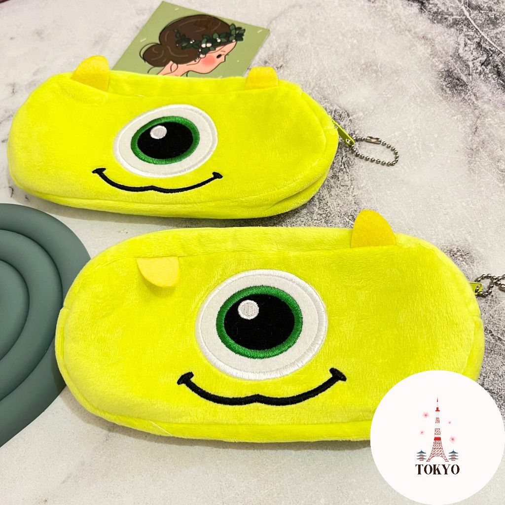 

Kotak Pensil Kain Mike Wazowski Stationary