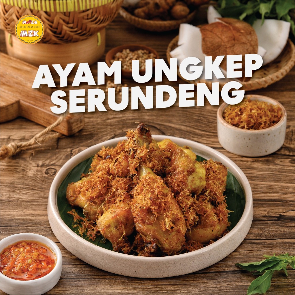 

Ayam ungkep serundeng