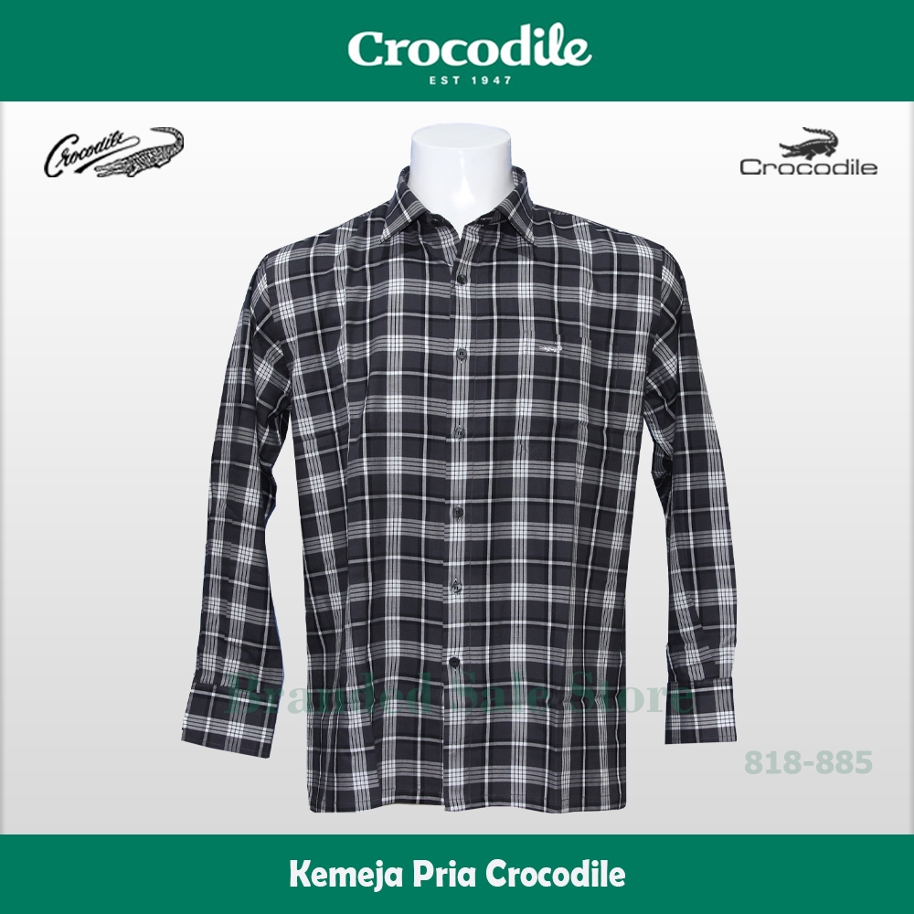 Kemeja Pria Lengan Panjang / Baju Lengan Panjang Crocodile 818-885-01
