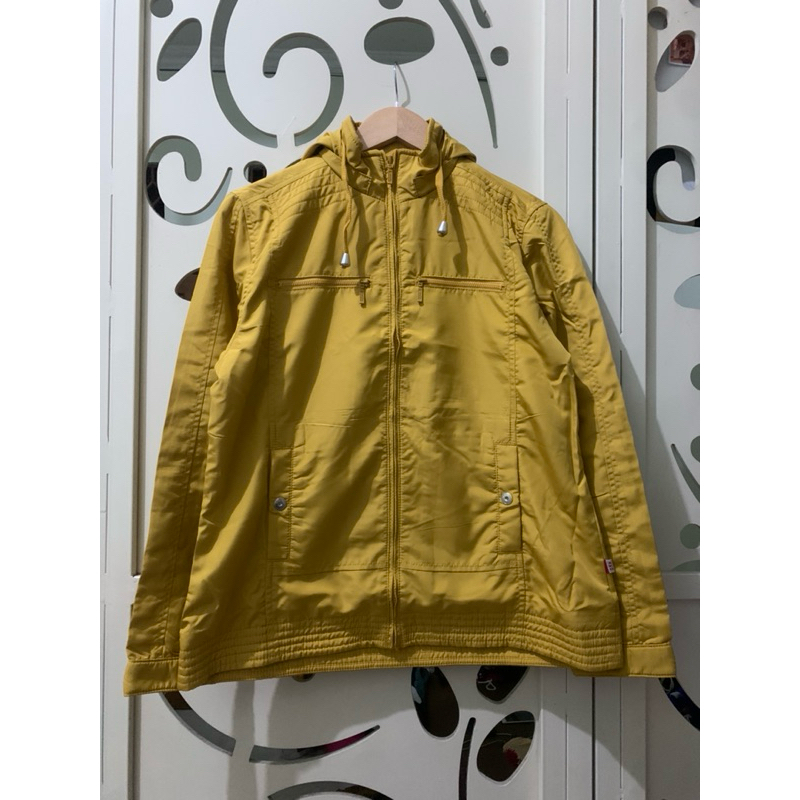 Jaket Wanita Parasut Ako Kuning 11-0391