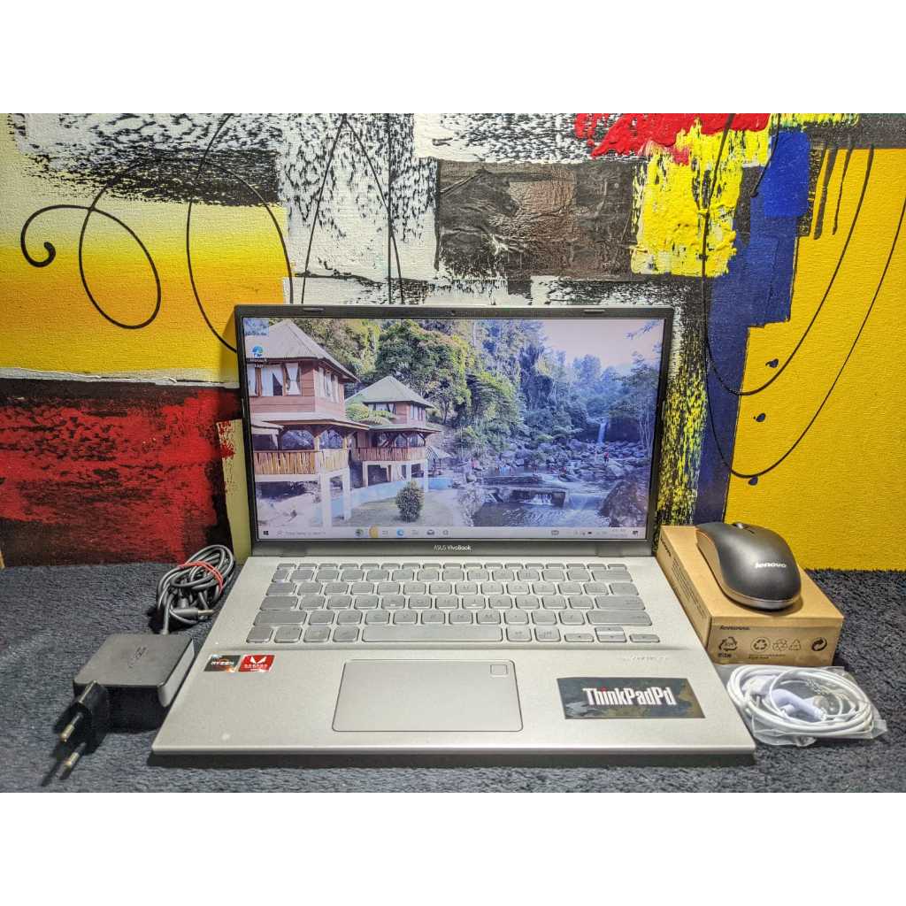 Laptop Ganing Asus Vivobook X412DA AMD Ryzen 7 3700U Radeon Vega Ram 12gb