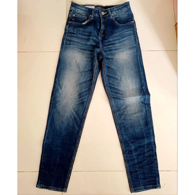celana panjang jeans Osella ori  MOM FIT