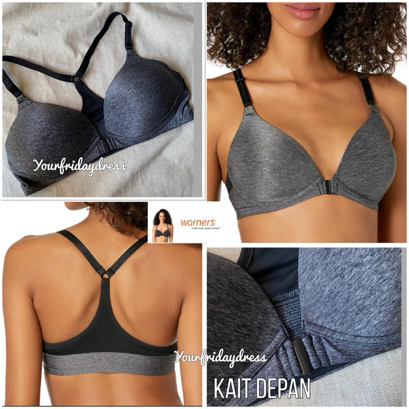 Cloud 9 WARNERS Super Soft Wireless Lightly Lined Comfort Bra Bh Tanpa Kawat katun Wireless Simless 