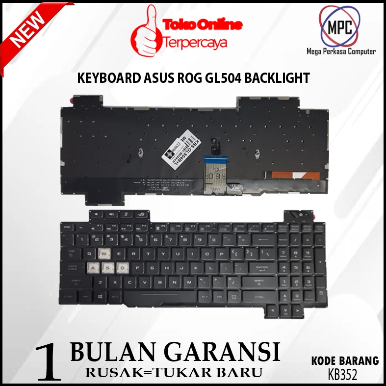 Keyboard ASUS ROG STRIX GL504 GL504G GL504GM GL504V GL504GS BACKLIGHT