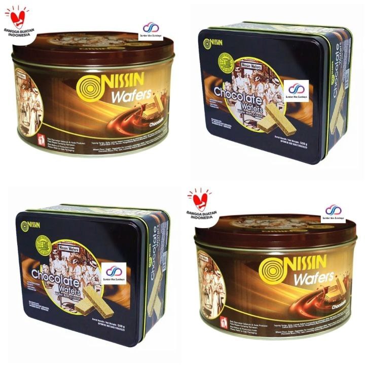 

Nissin Wafer Chocolate 180 gr kaleng Nissin Wafer Chocolate Mini Tin 180 gr Nissin Wafer Chocolate 500 gr