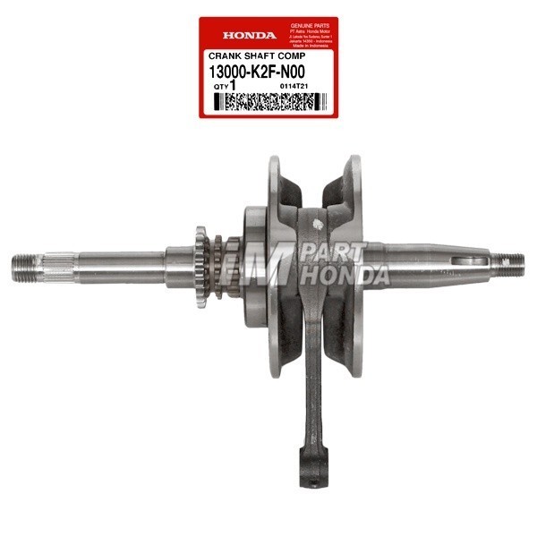 KRUK AS BANDUL / STANG SEHER / CRANKSHAFT ASSY KOMPLIT GENIO - NEW BEAT LED / STREET 2020 - SCOOPY E