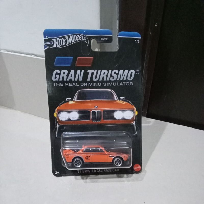 73 bmw 3.0 csl race car hotwheels gran turismo
