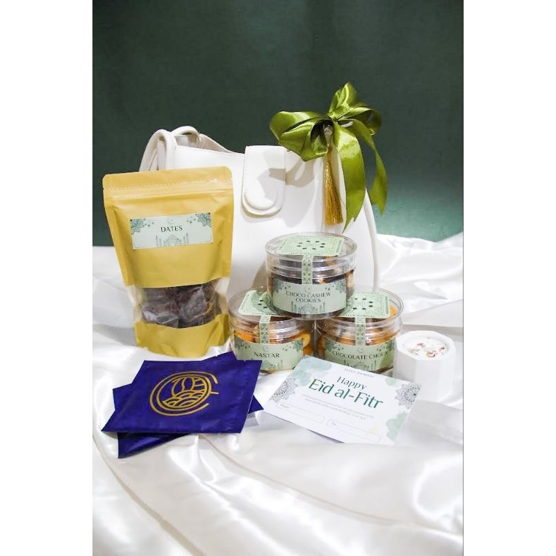 

Hampers Idul Fitri / Eid Mubarak Hampers / Parcel Lebaran / Souvenir - Ghaffar Hampers