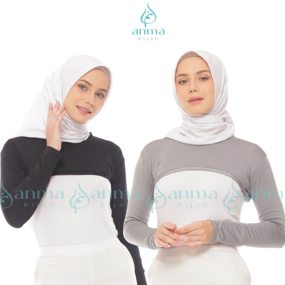 ART P49B MANSET CROP TOP KIMBERLY By Anmahijab  MANSET CROPTOP WANITA  MANSET JERSEY PREMIUM