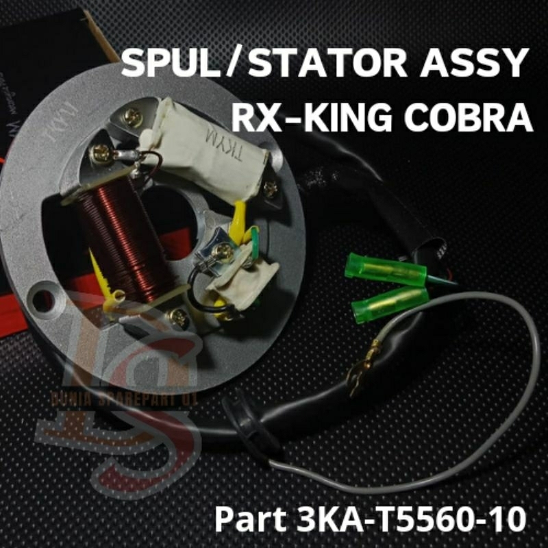 SPUL / SPOL / STATOR + PULSER (2S) ASSY RX-KING COBRA 3KA TAKAYAMA