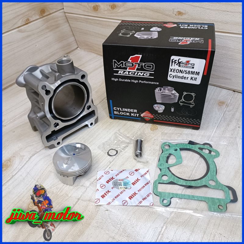 blok seher Bore Up Xeon RC Xeon GT 125 moto 1 Racing 58mm