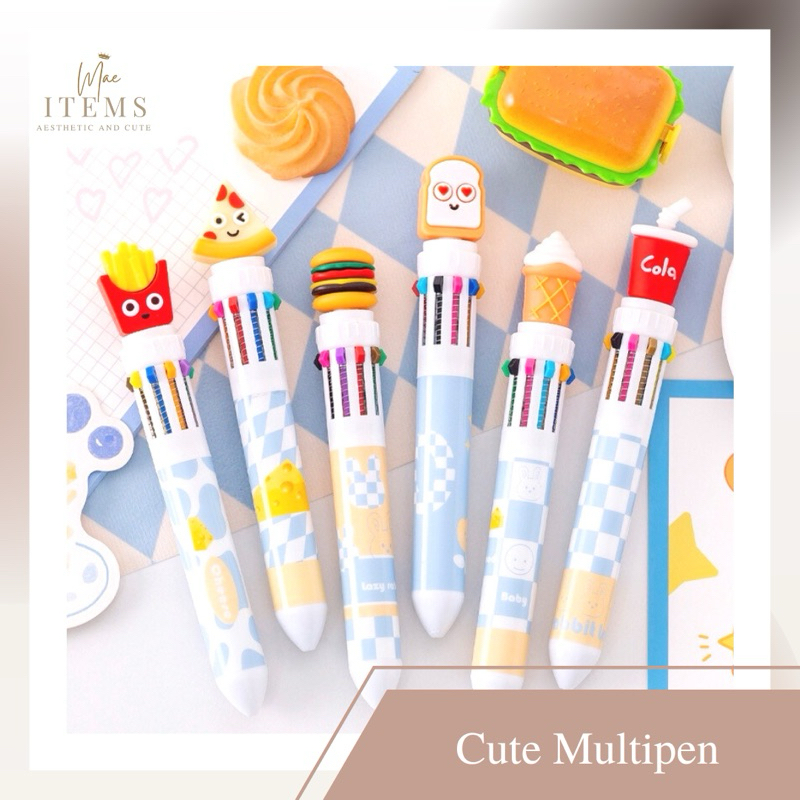 

Pulpen Karakter 3D Warna Pizza Pena Karakter Pena Lucu