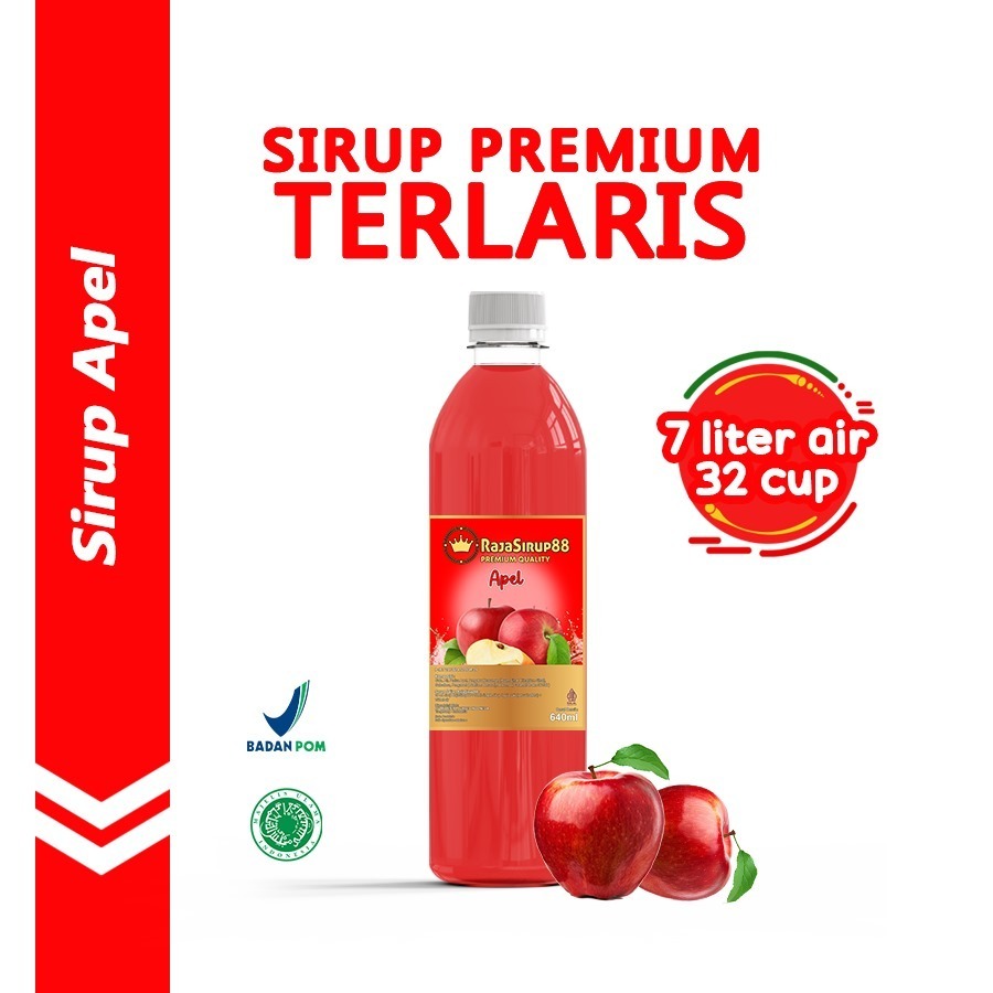 

Syrup Premium Rasa Apel / Minuman Sirup Halal 640