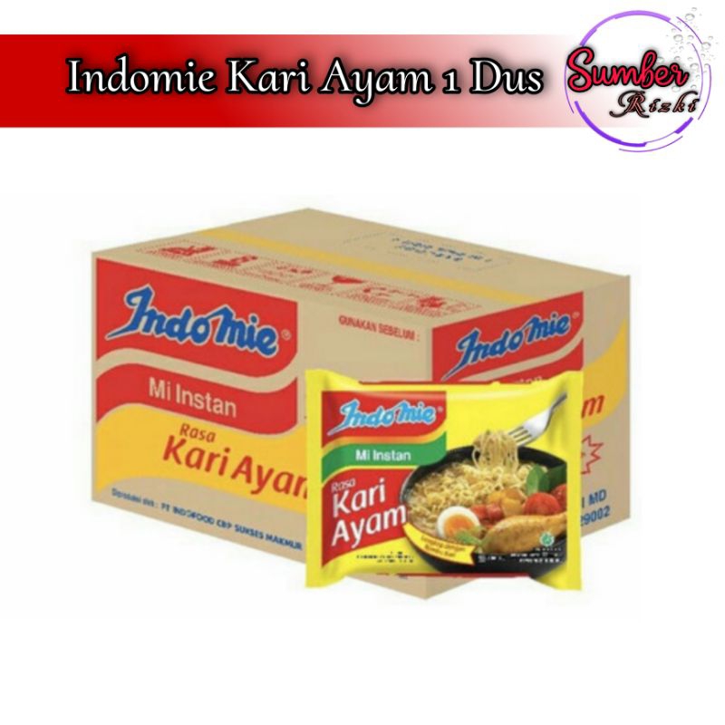 

Indomie Kari Ayam 1 Dus ( 40 PCS )