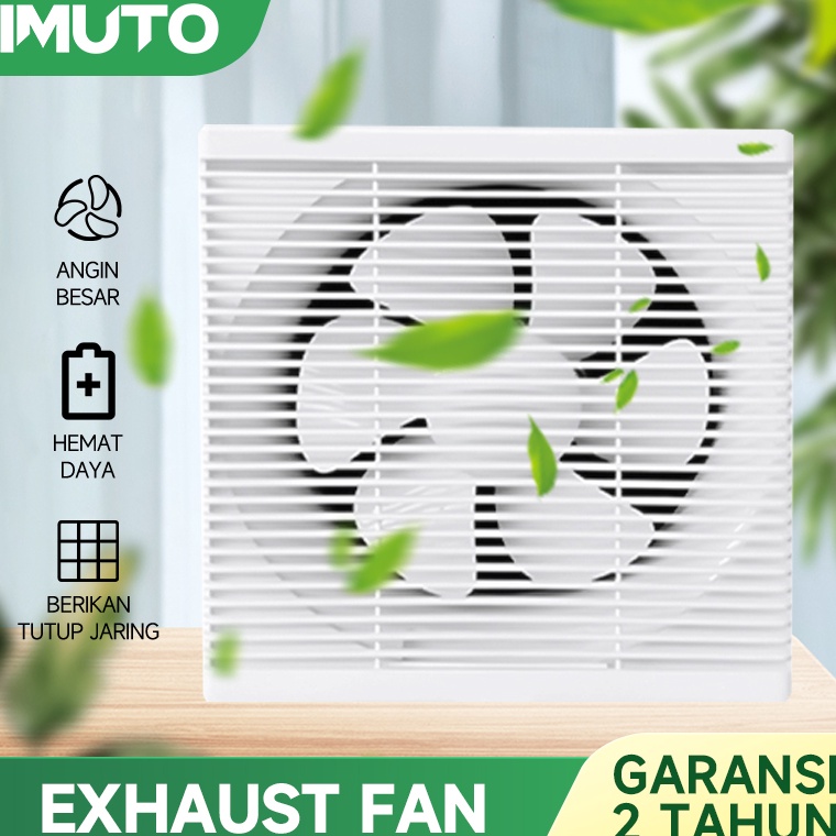TERMURAH IMUTO Exhaust Fan Kipas Angin Hexos Plafon 8 inch  1 inch12 Inch kipas atap kipas kamar man