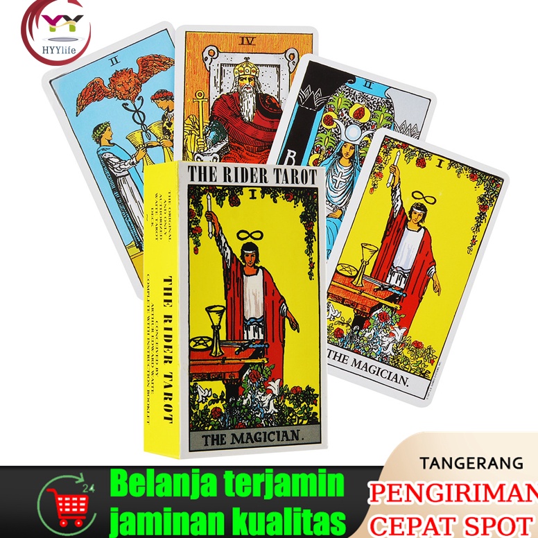 ready 78 Kartu TarotTarot RamalanKartu Tarot Rider