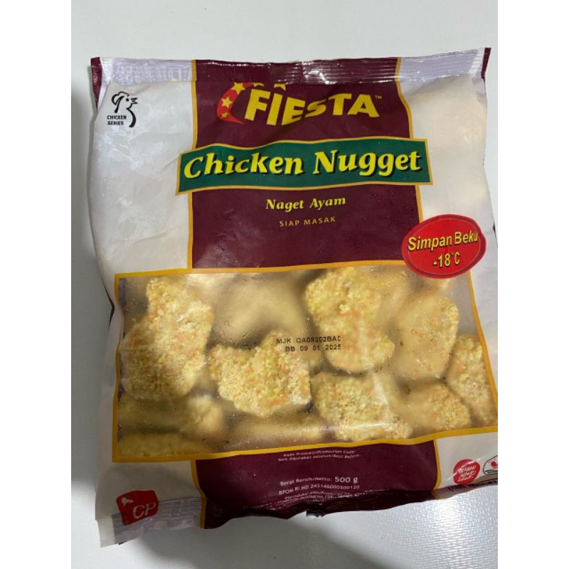 

Chicken Nugget Fiesta Premium 500 Gram