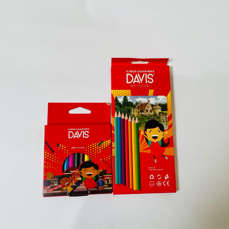 

DAVIS Pensil Warna Isi 12 (1 Pcs)