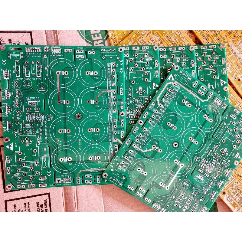 pcb psu TD isi 8 elco & kit jadi
