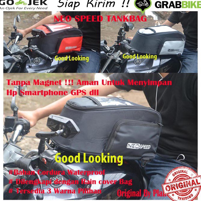 Best Seller Tas Tangki Motor NEO SPEED Tankbag Honda Cbr Megapro Verza Cb15R Tiger Yamaha Vixion Bys
