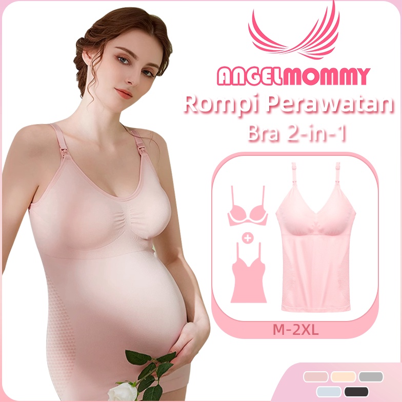 ART N78C ANGEL MOMMY Tank Top Bra Menyusui Maternity Lembut Asli Nursing Bras