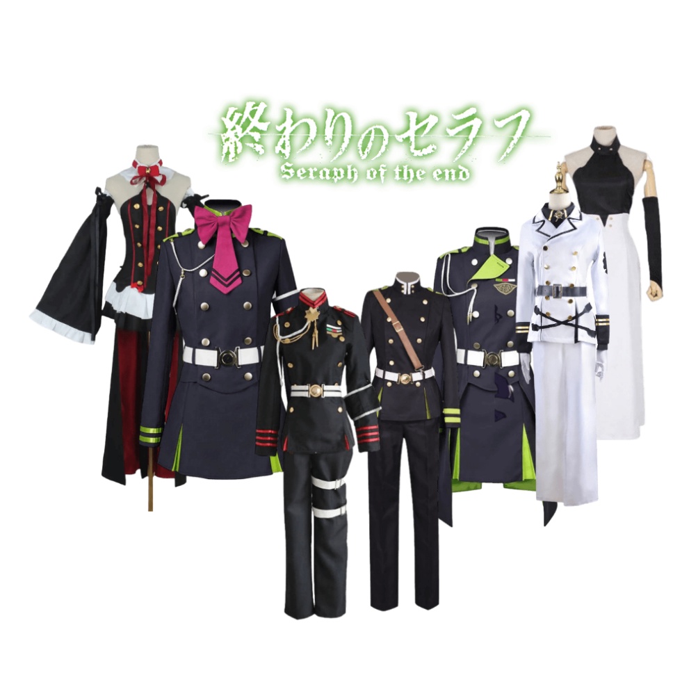ART M78C ready stok Cosplay Anime Seraph Of The End Owari No Serafu Hiiragi Shinoa Guren Krul