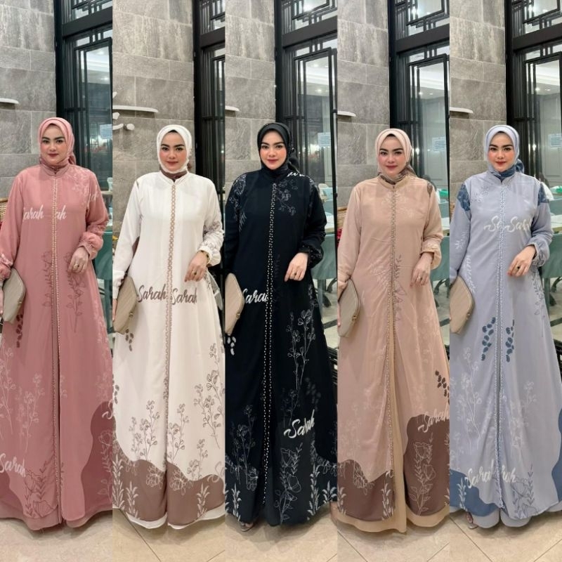 Zahira dress set hijab by present zarah premium