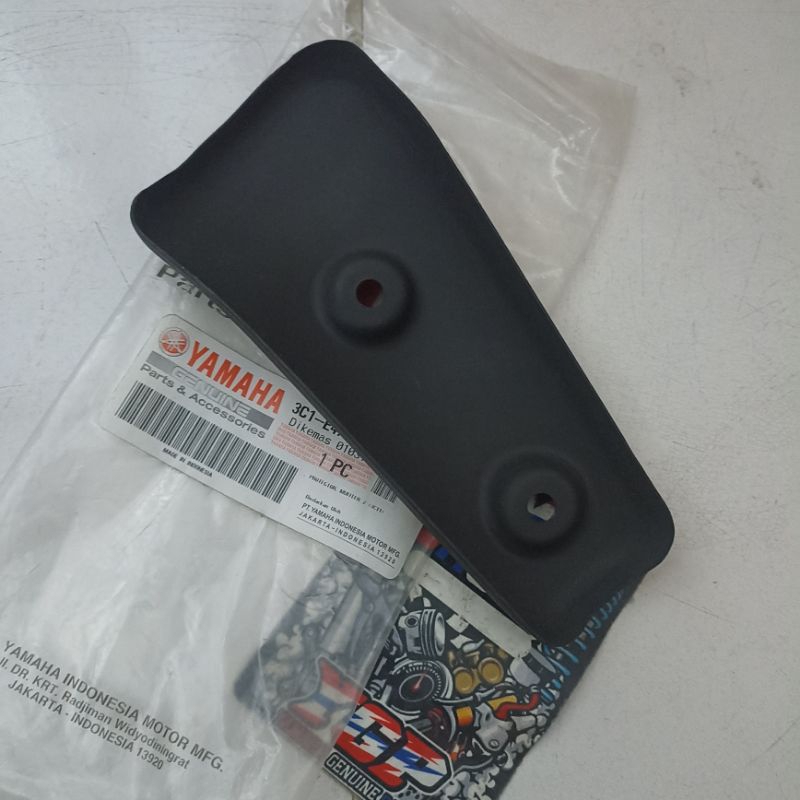 tameng tutup cover knalpot bagian depan vixion old original