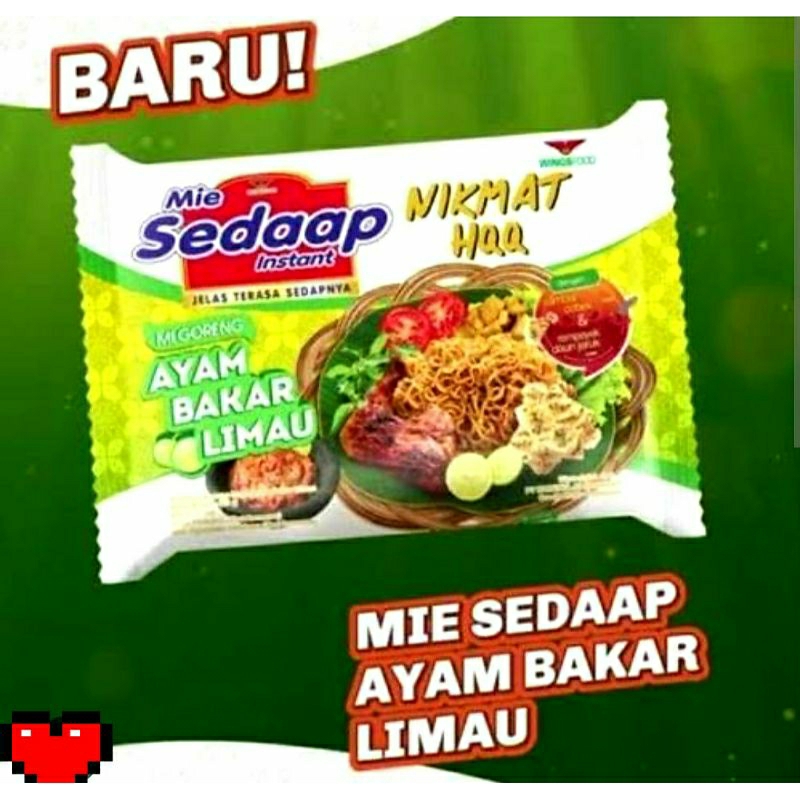 

Mie Sedap Ayam Bakar Limau 89g