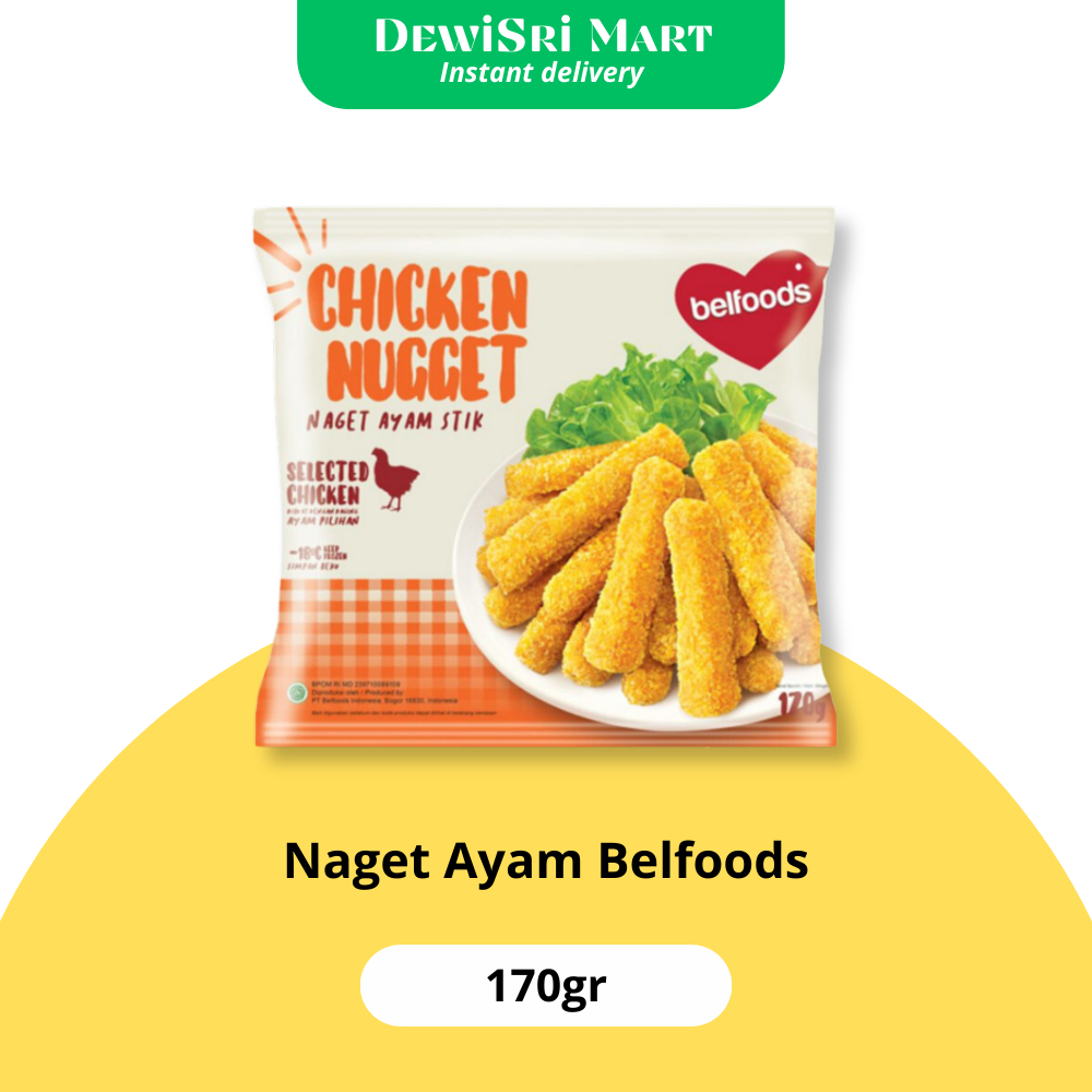 

nuget stick belfoods 170gr - Dewi Sri Mart