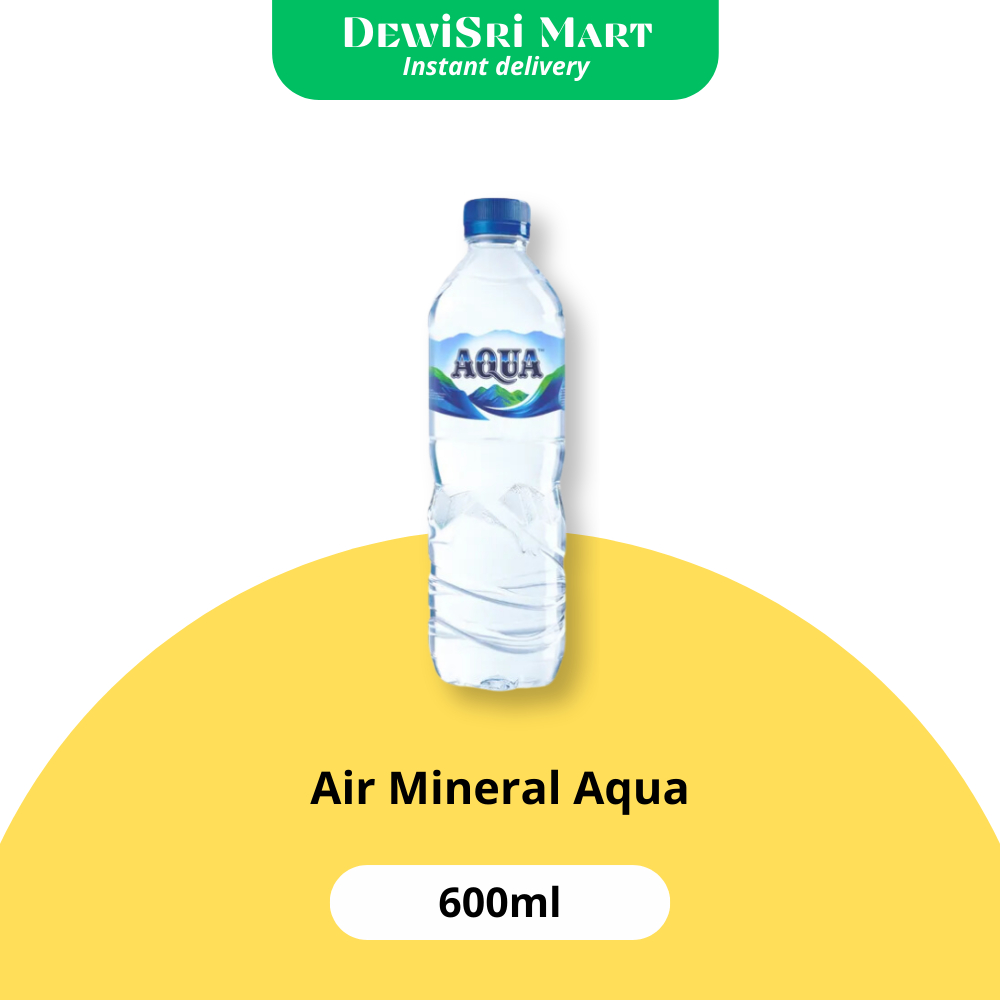 

AQUA air mineral Tanggung 600ml - Dewi Sri Mart