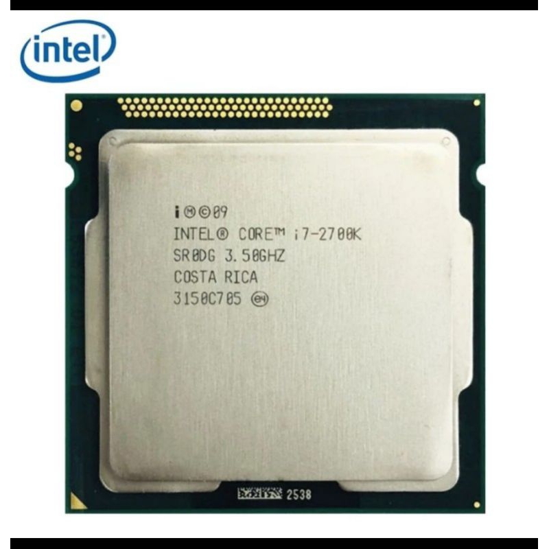 PROCESSOR INTEL CORE I7 2700K TRAY LGA 1155